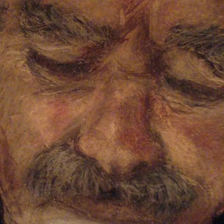 Old man from Crete, œuvre de Julie Markides