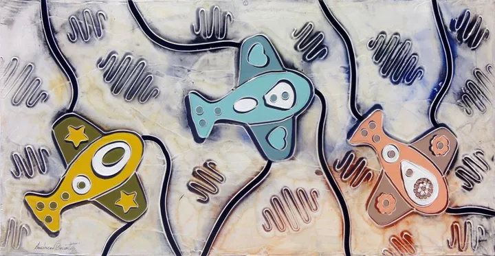 Evoluzioni aeree III, œuvre de Andrea Benetti