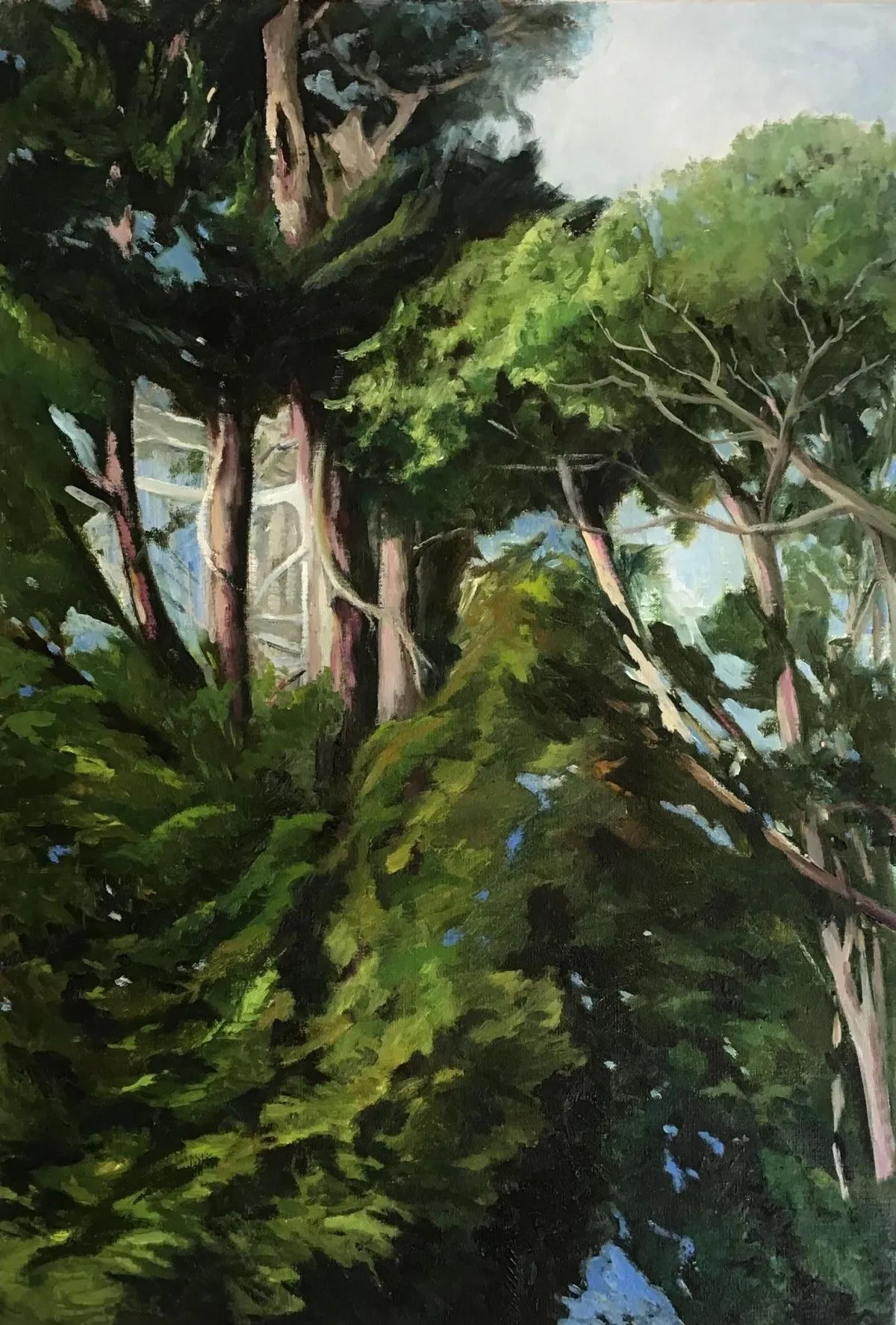 La Jungle Bigoudenne, œuvre de Claudine AUBRON PERON