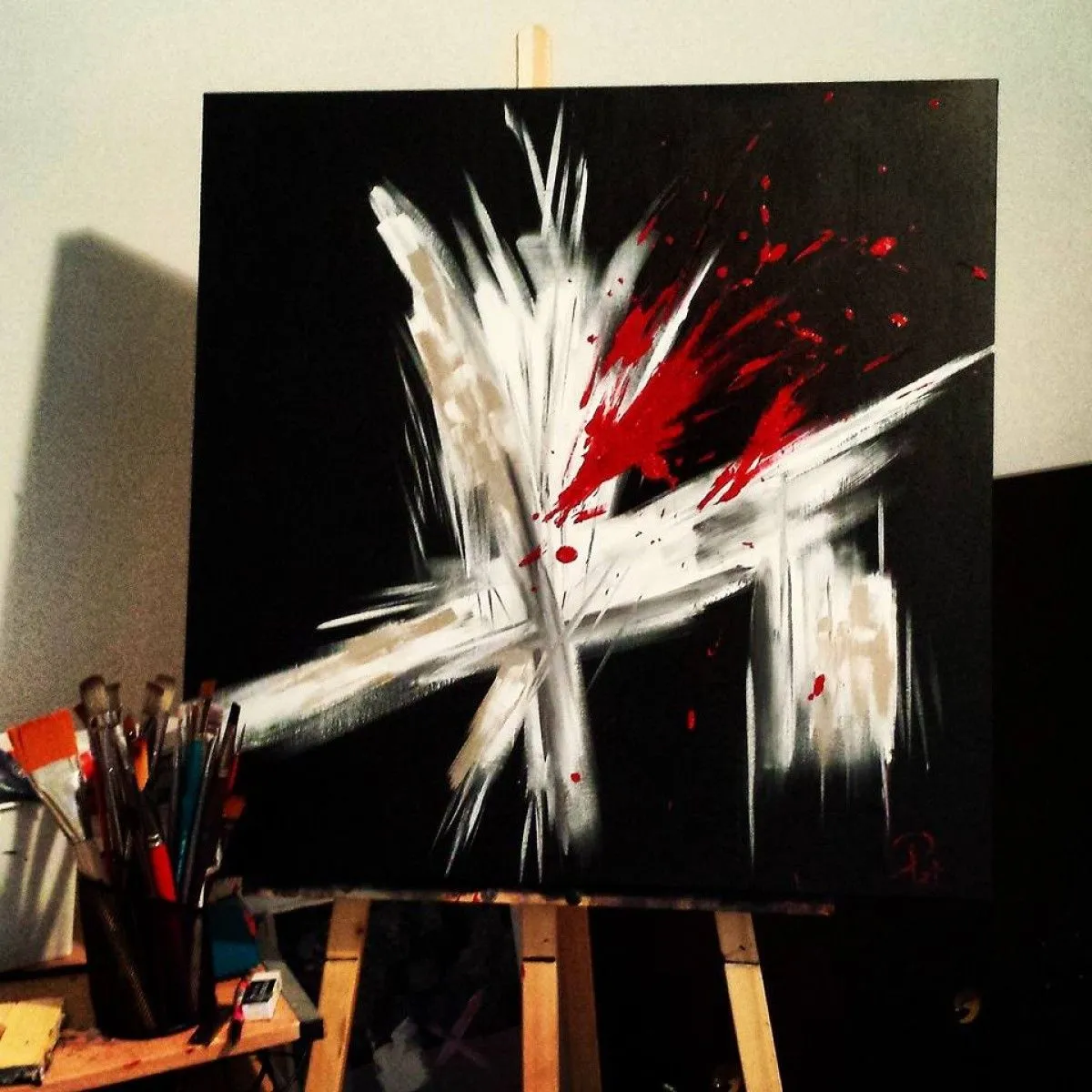 Violence, artwork by Priscilla Charbonneau