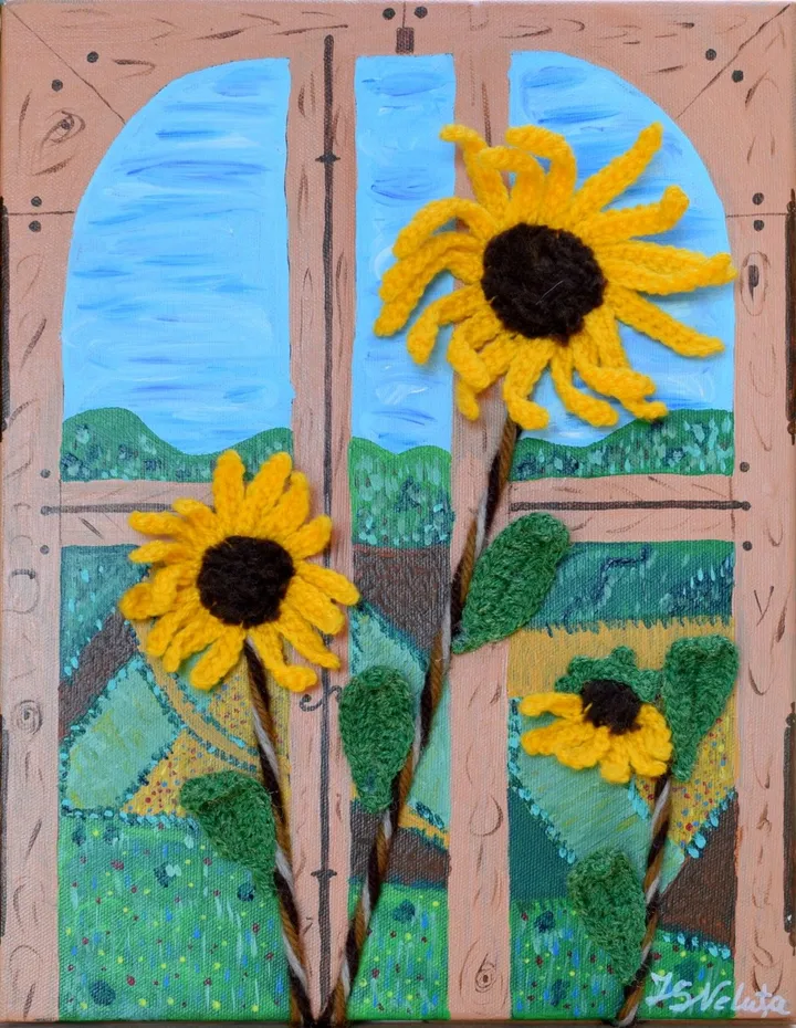 The window, œuvre de Neluta Staicut