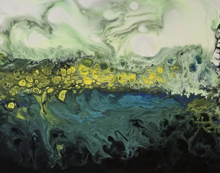Écume de mer, artwork by Chantal Gosselin