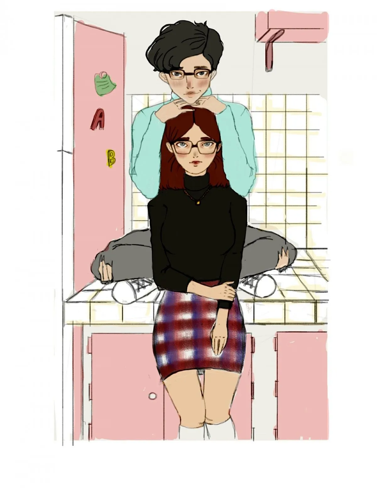 NADUMIHAN ANG KUSINA (The kitchen got dirty), artwork by Beata Ramallosa