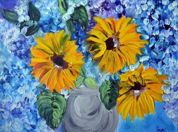 Blue soul, œuvre de Stanislava Dimitrova
