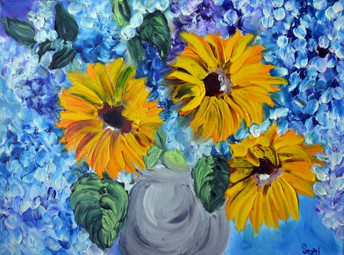 Blue soul, œuvre de Stanislava Dimitrova