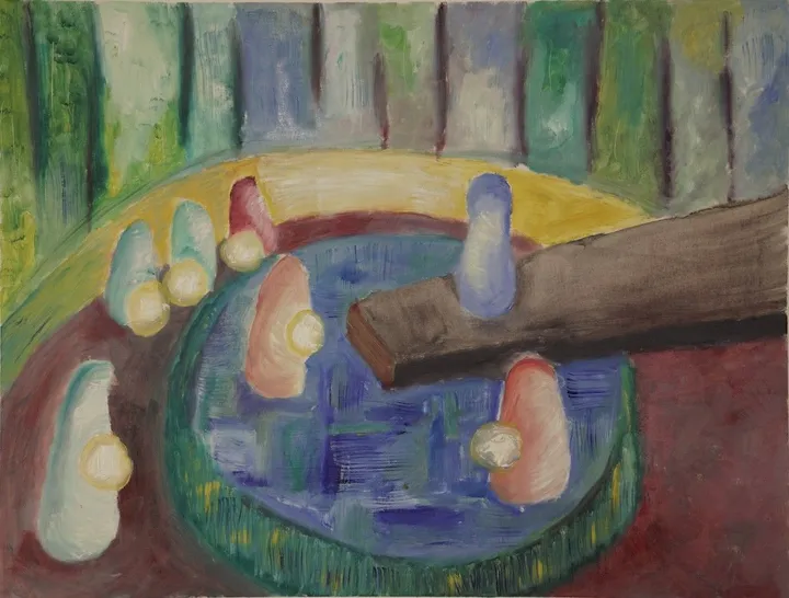 Stilles Meer, œuvre de Kenneth Friend