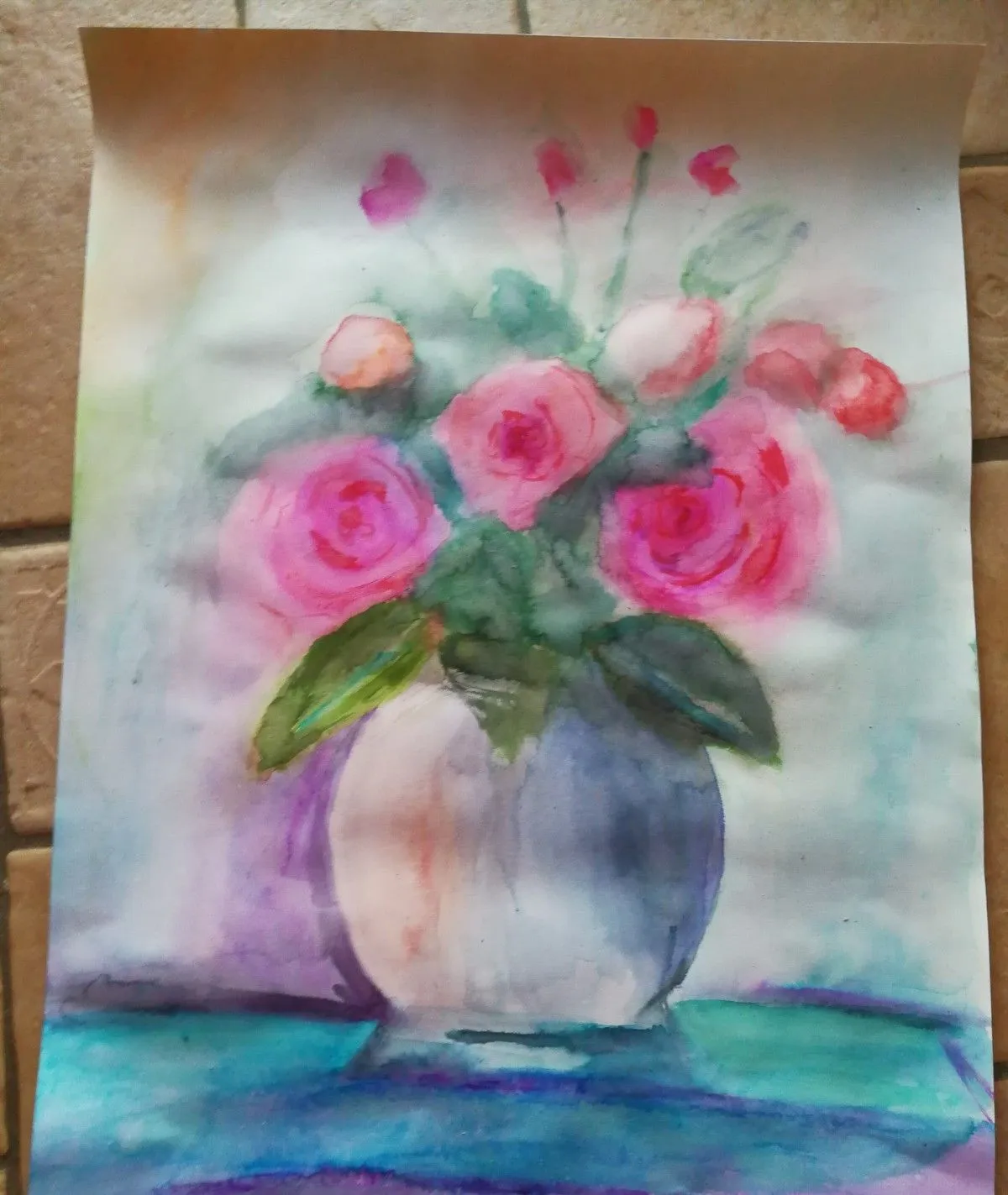 Roses, artwork by Petri Ška