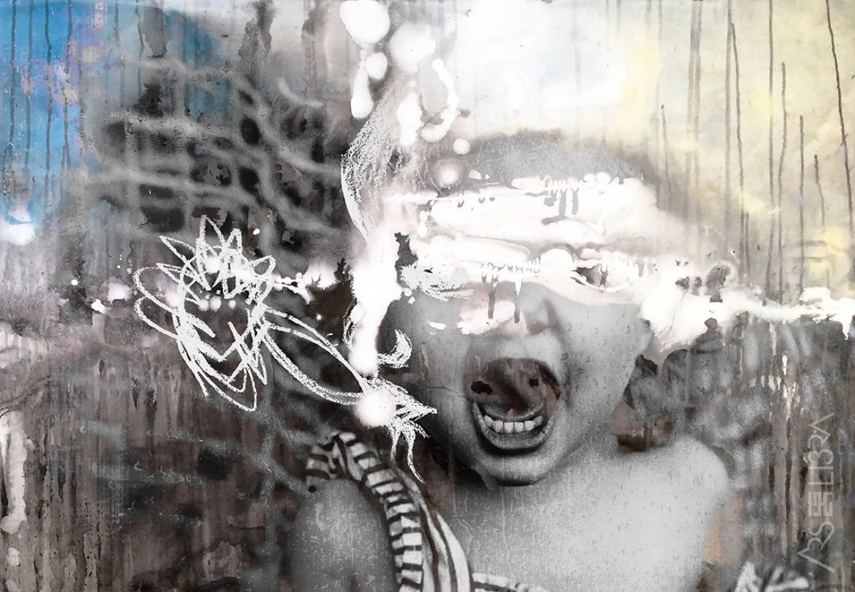 Sweet child in time, artwork by Lara Capparotto Arh