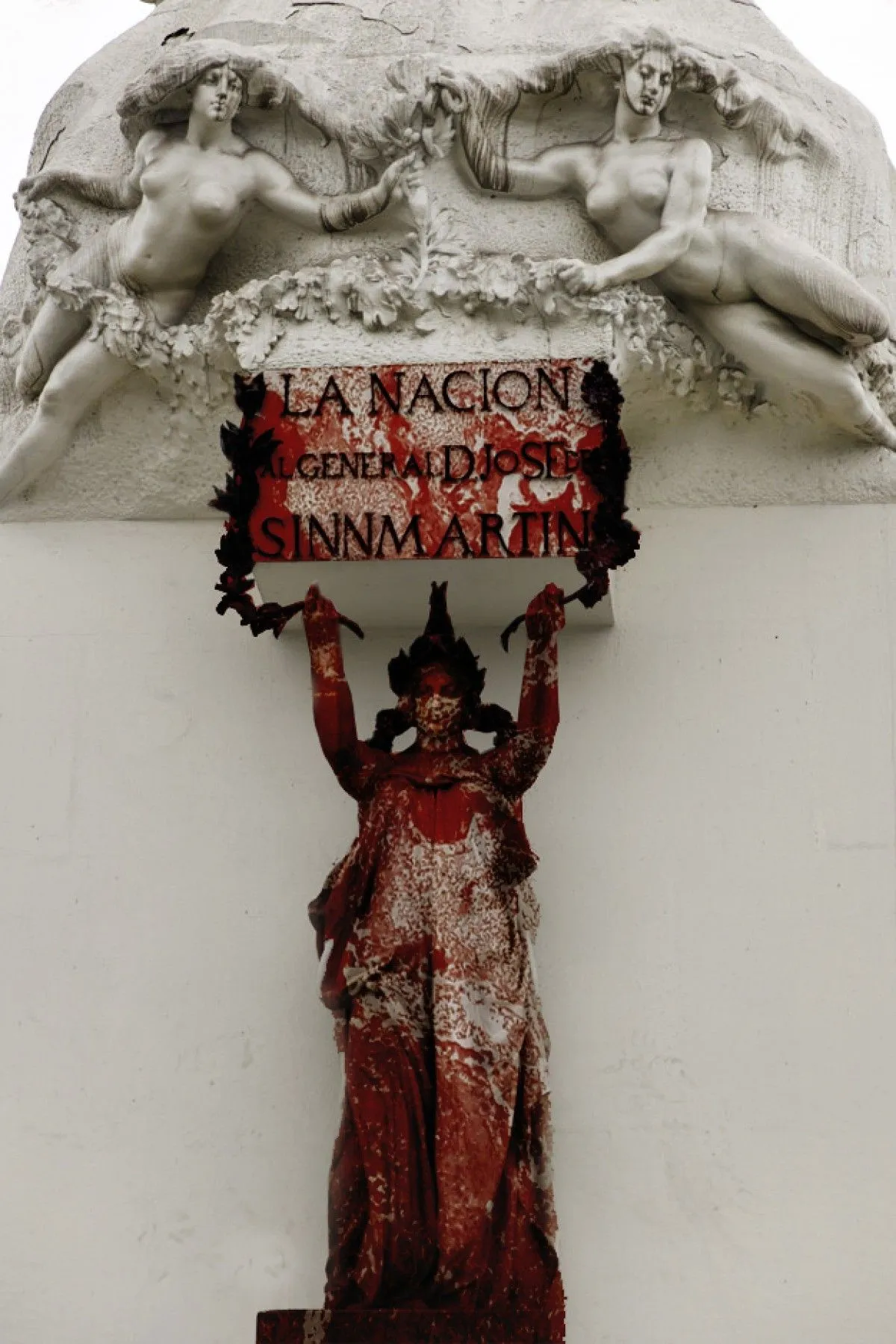 La Nación Sinn Martín, œuvre de Adriana Sáenz Tapia