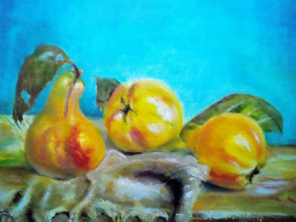 naturmort  withpears, œuvre de Ivan