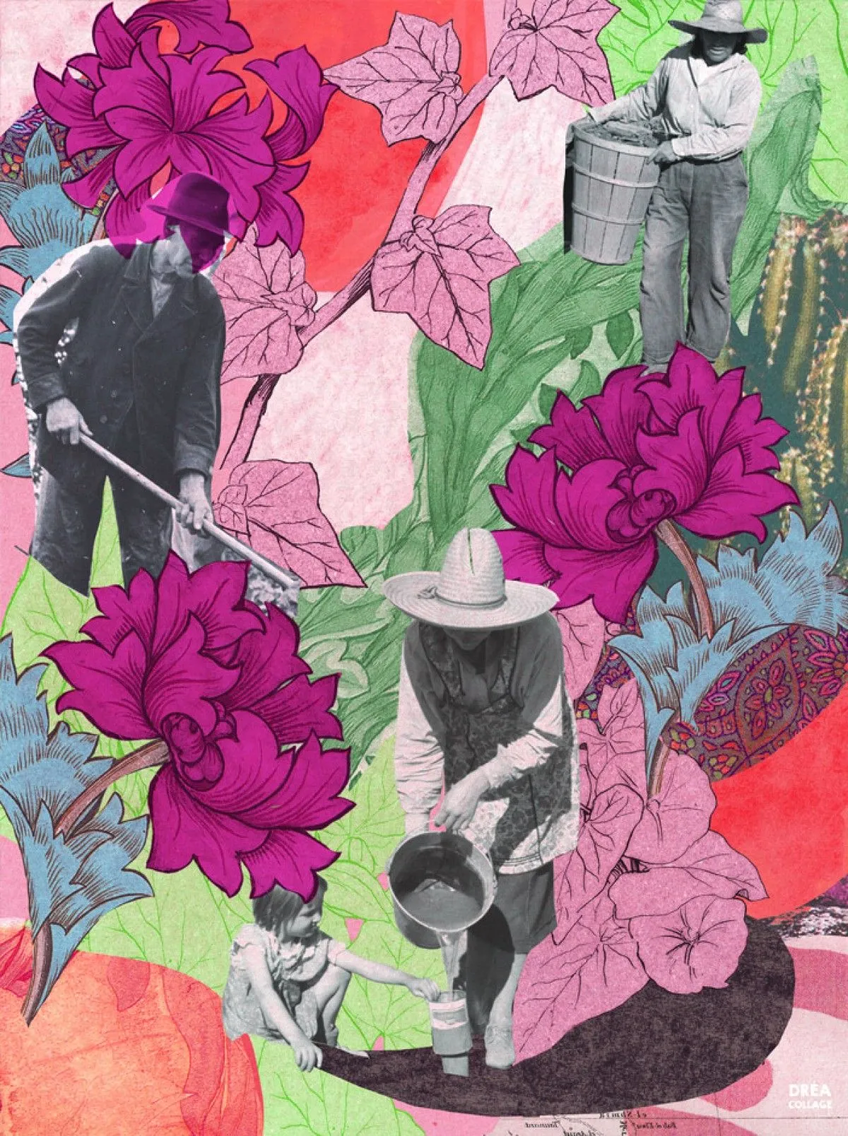 Les Jardiniers, œuvre de Andrée-Anne Guay