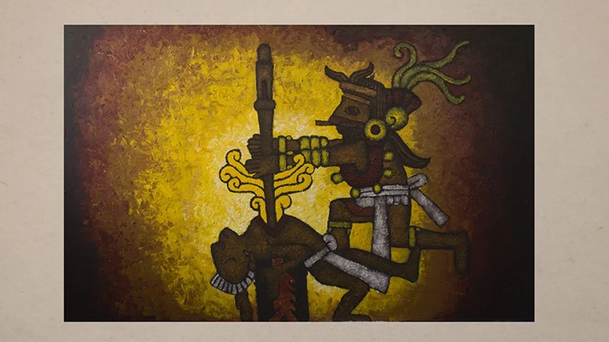 Sacrificio, artwork by Aquiles Ortiz