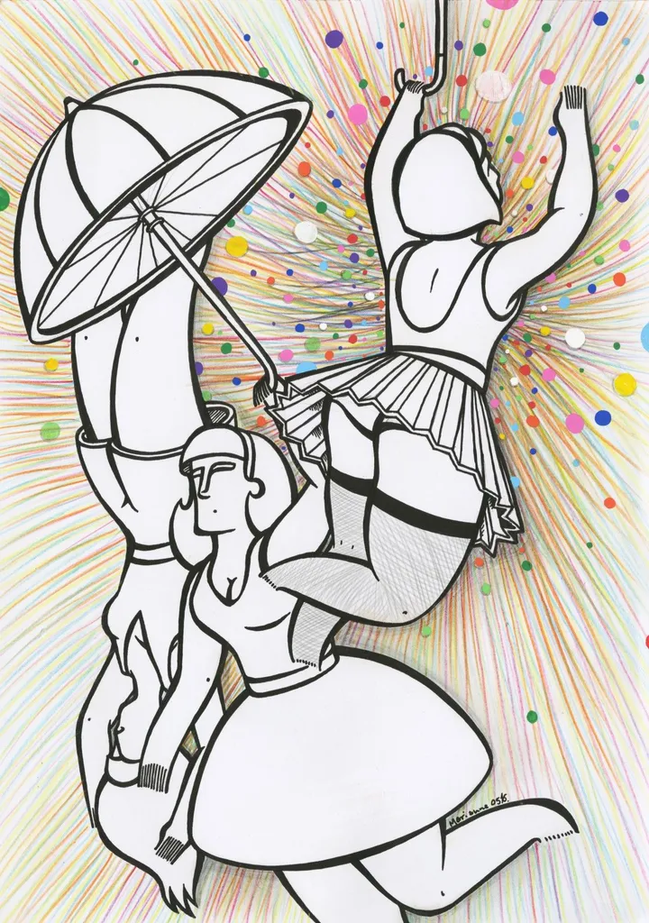 Averse, œuvre de Marianne Thoyer