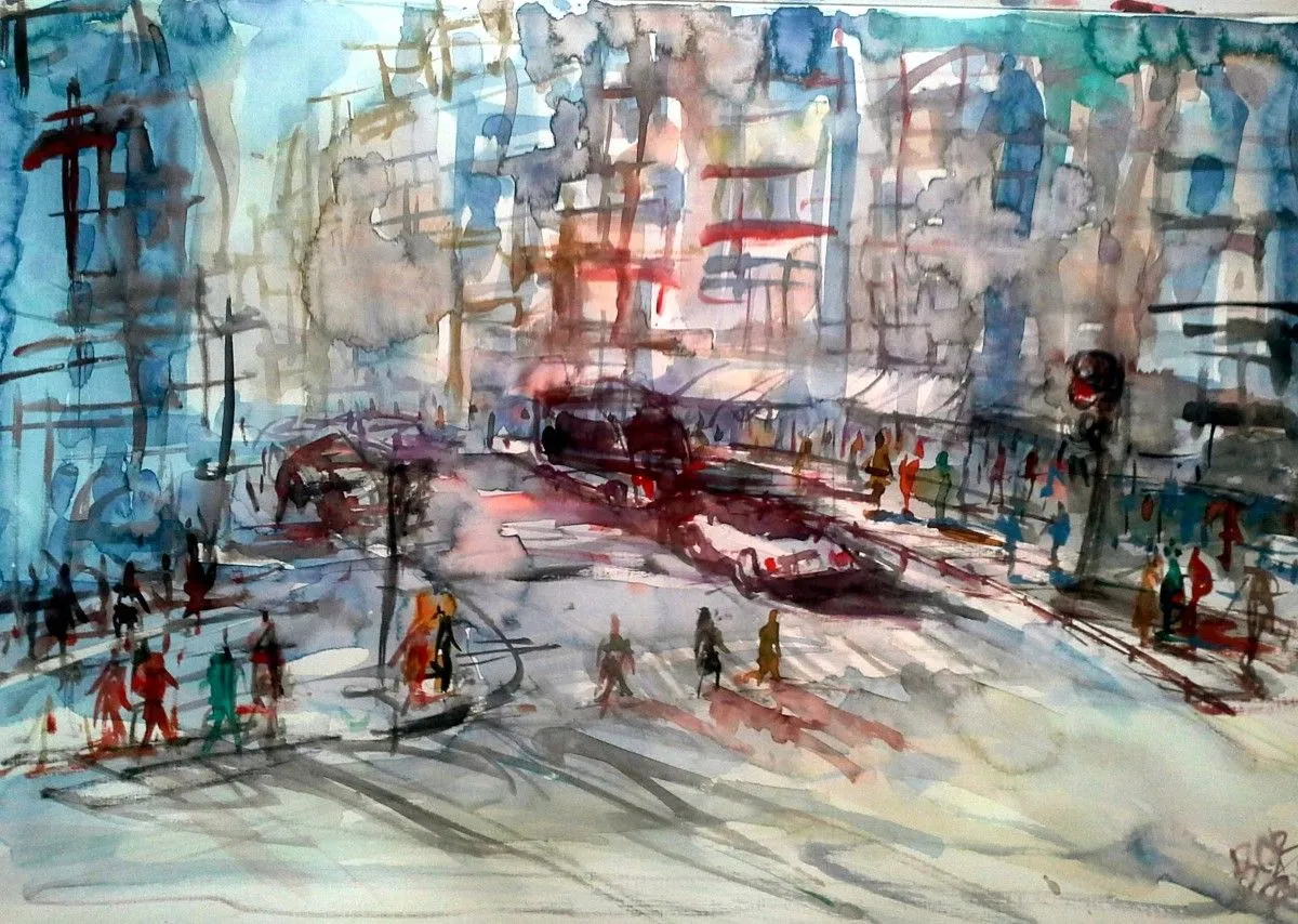 After the war, œuvre de Akpan Usoroh