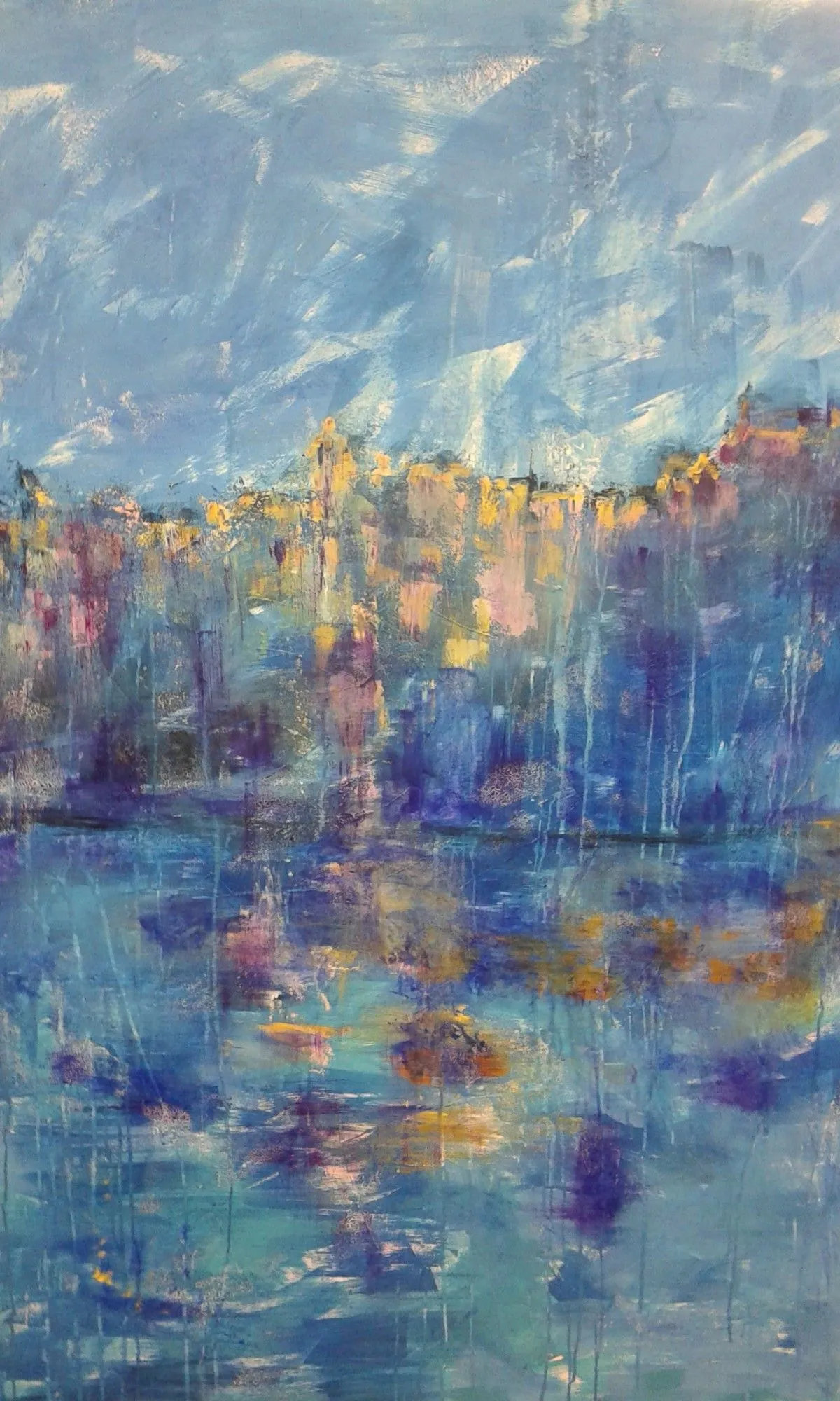 Cityscape, artwork by Veronica Ramos de Deus