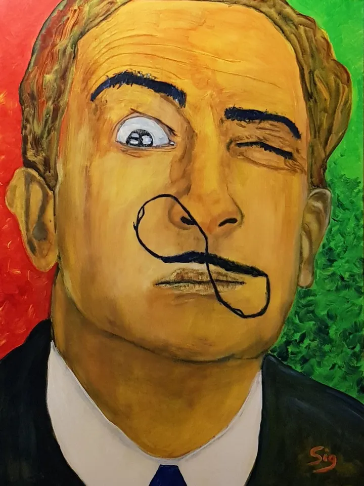 Dali folie, œuvre de Pascal Sig
