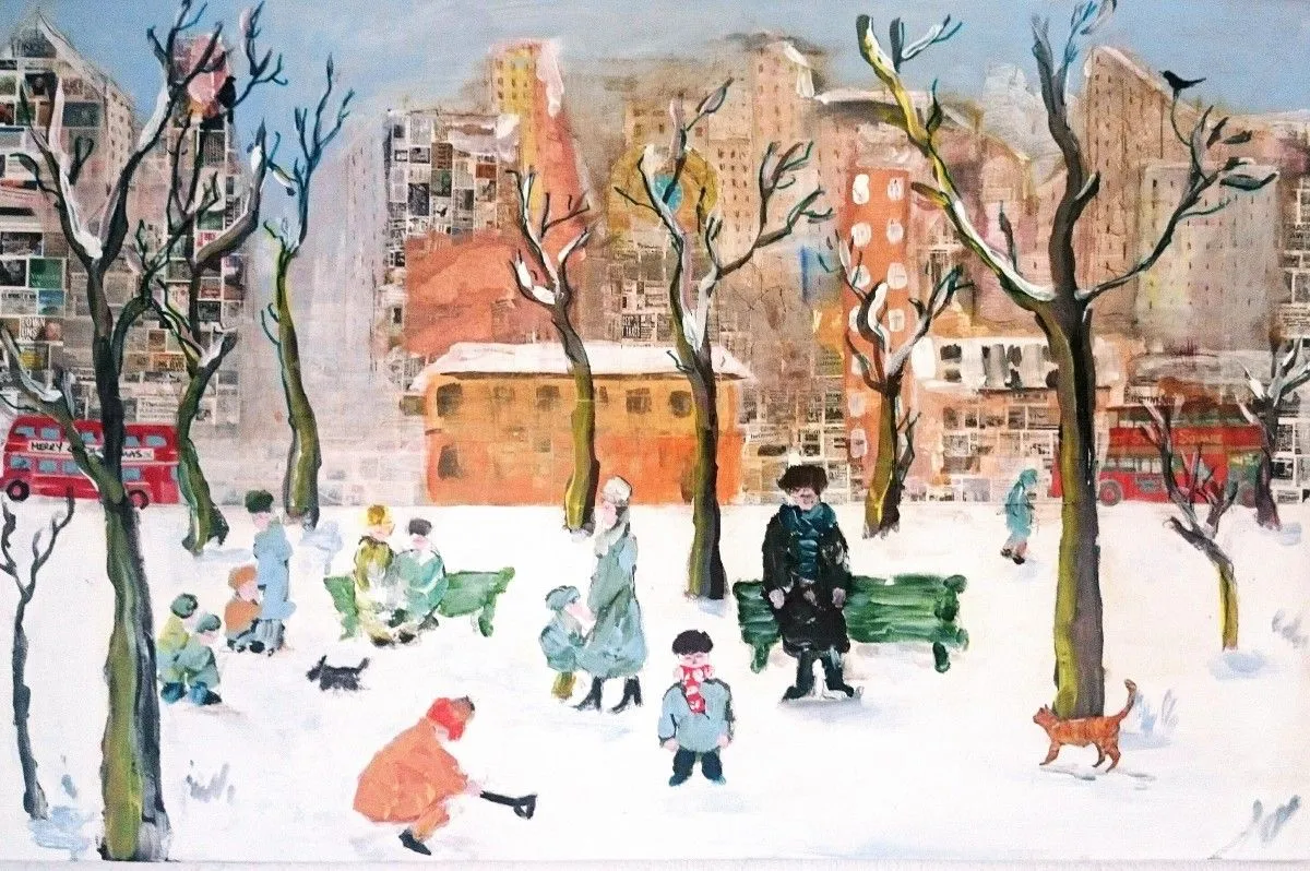 Winter Scene, œuvre de James Allan Kennedy