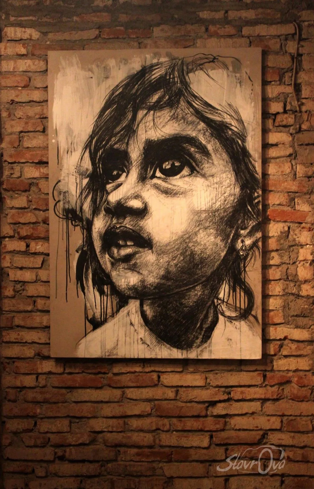 Tiyana, artwork by Trajche Pavlov