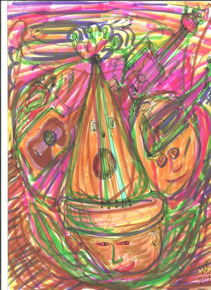 bass session, œuvre de wilson SASSO