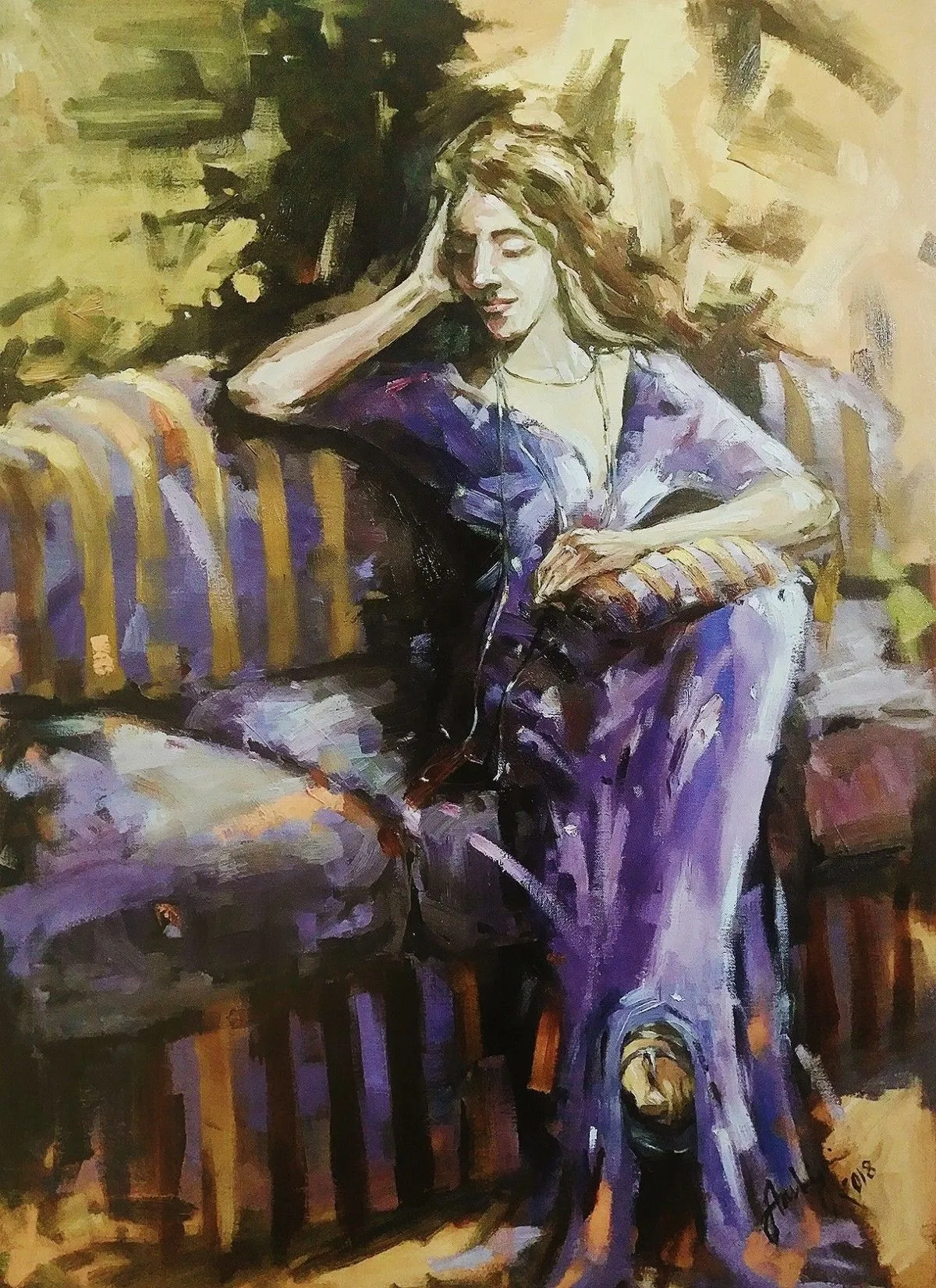 Grace, artwork by aashi jain