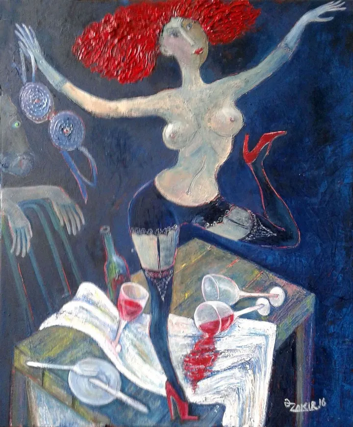 Cabaret, artwork by ZAKIR AHMEDOV