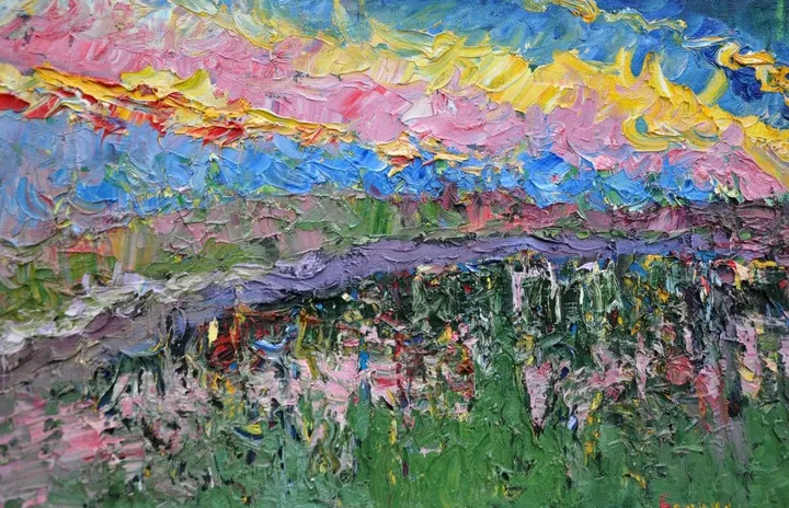Beautiful morning, artwork by Olga Bezhina