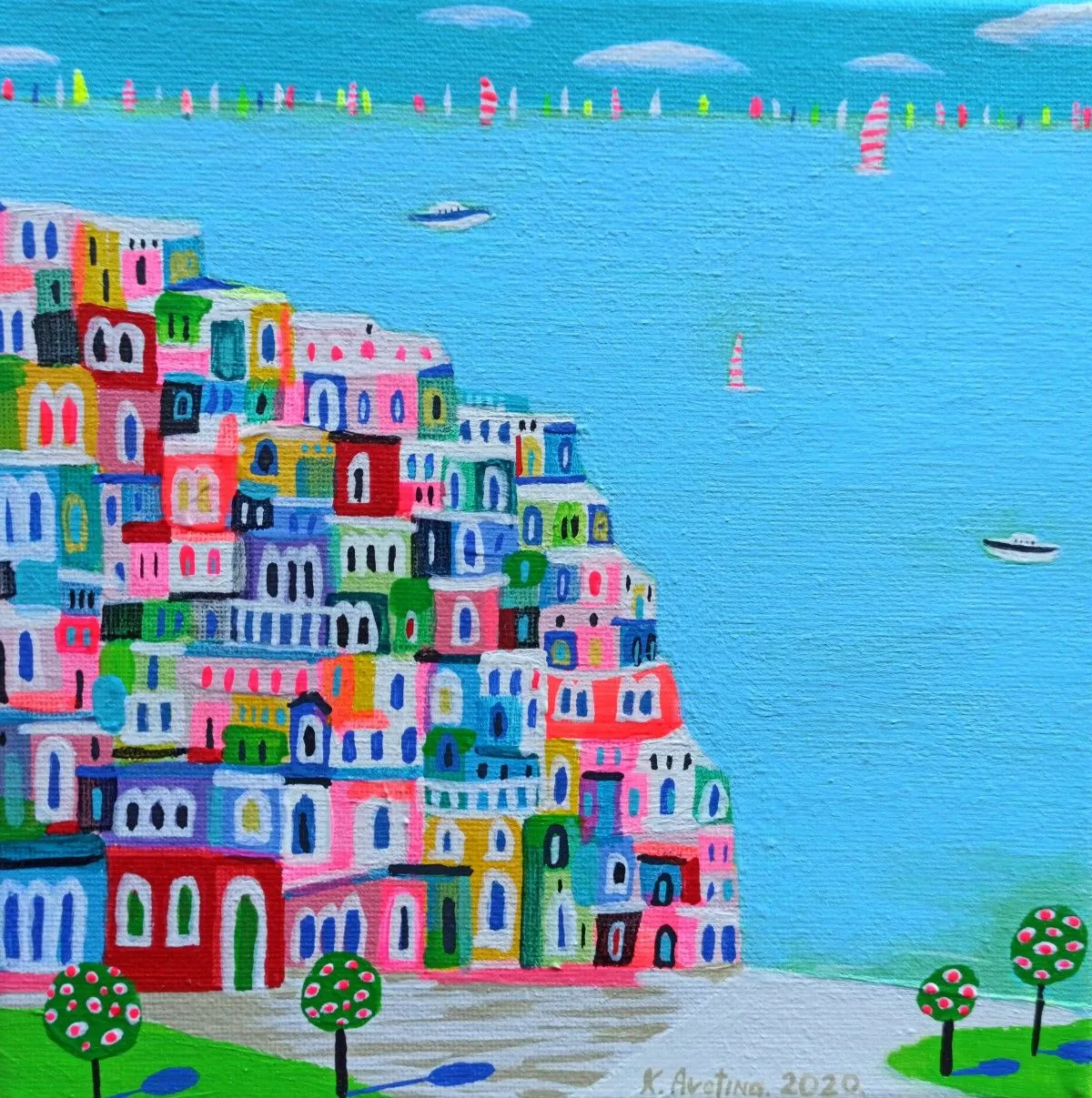 Always Vibrant, œuvre de Katrina Avotina