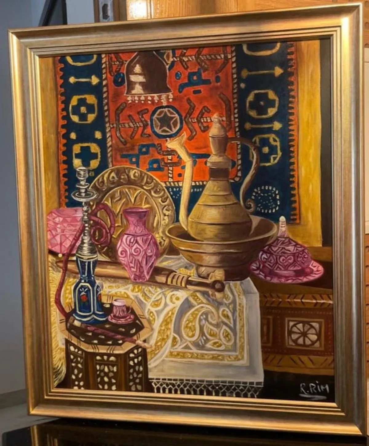 Coin royal, œuvre de Rim RADHOUANI