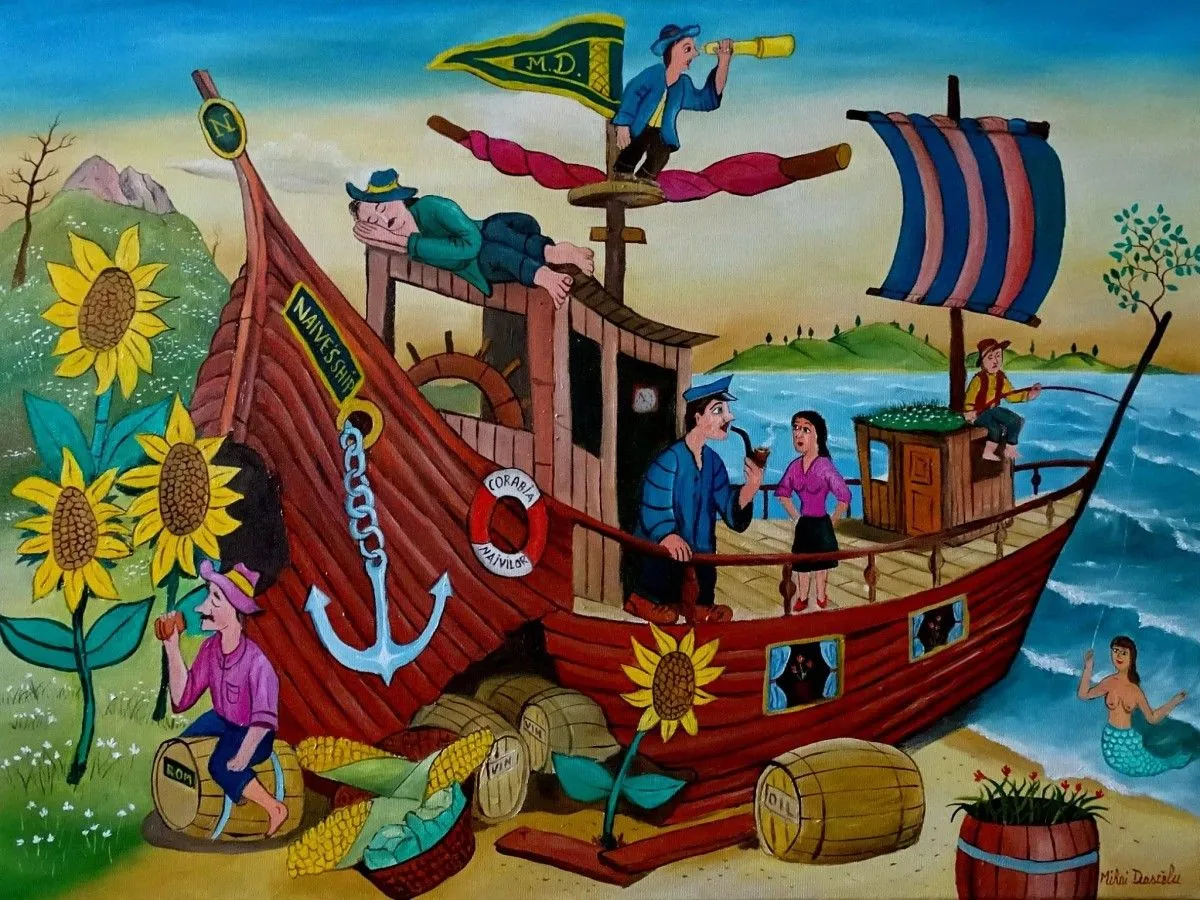 NAIVE'S SHIP, œuvre de Mihai Dascalu