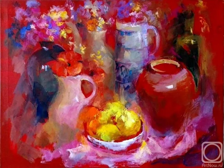 Fed Flower, artwork by Tatyana Berestov