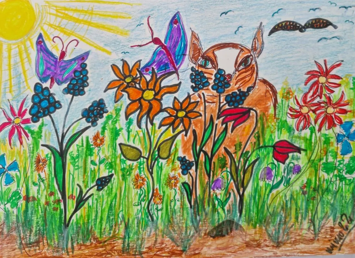 Ein Warmer Frühlingstag - A Warm Spring Day, artwork by mimulux patricia no