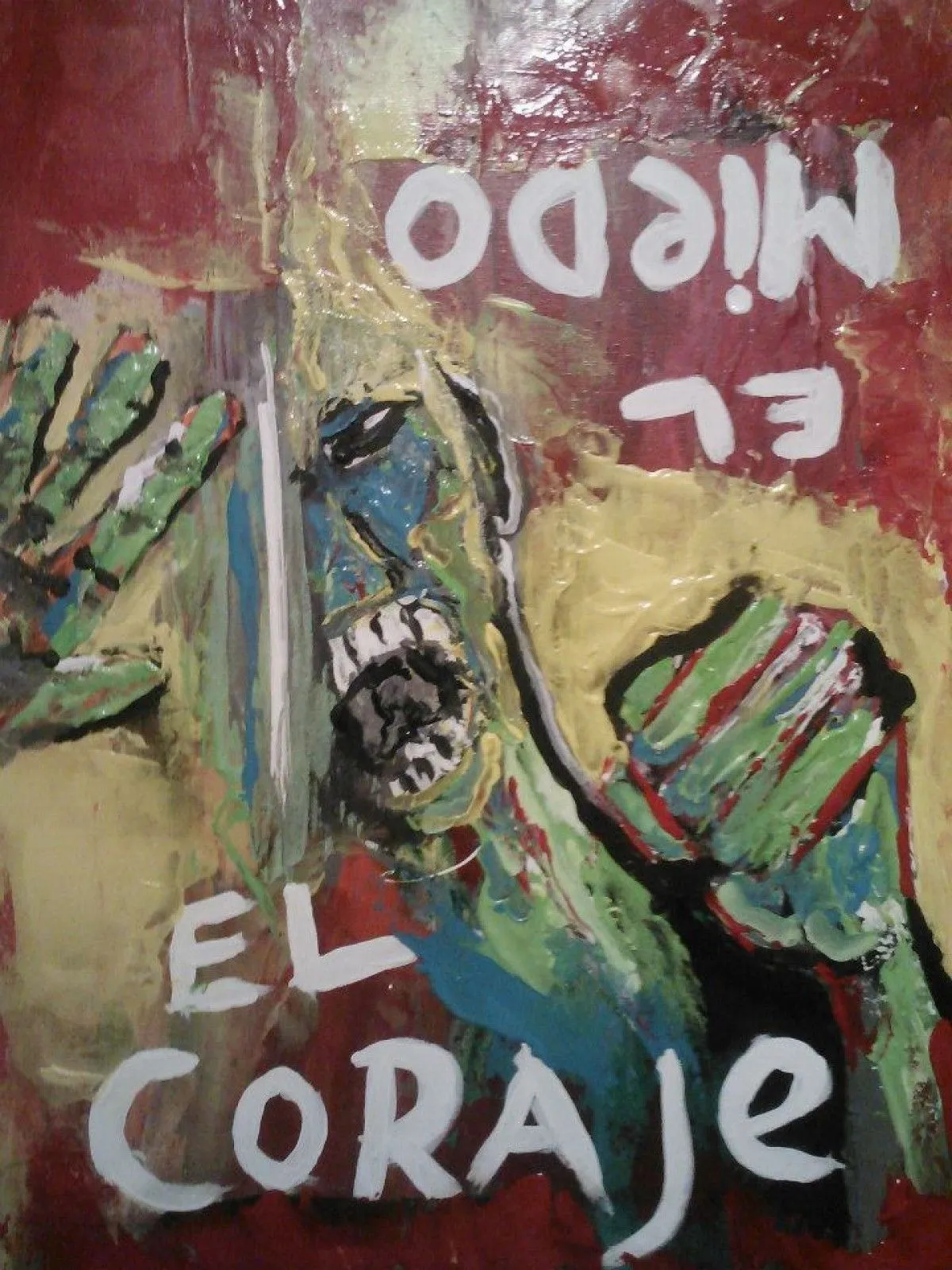 El Miedo, œuvre de Miguel Alvarez