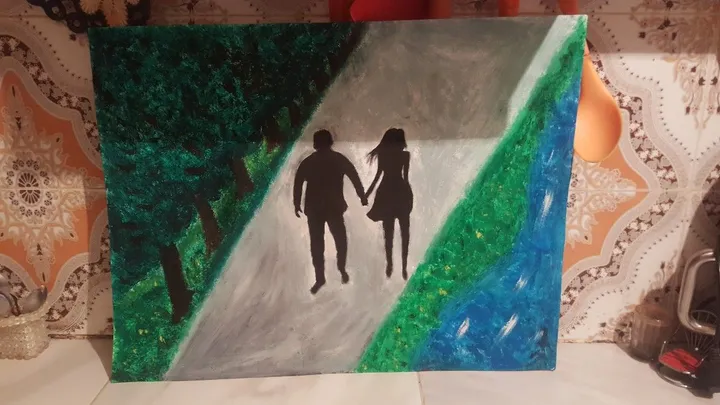 BLACK LOVE, œuvre de SOFIENE CHERTOUK