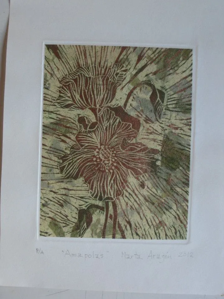 POPPY, œuvre de Marta Aragón