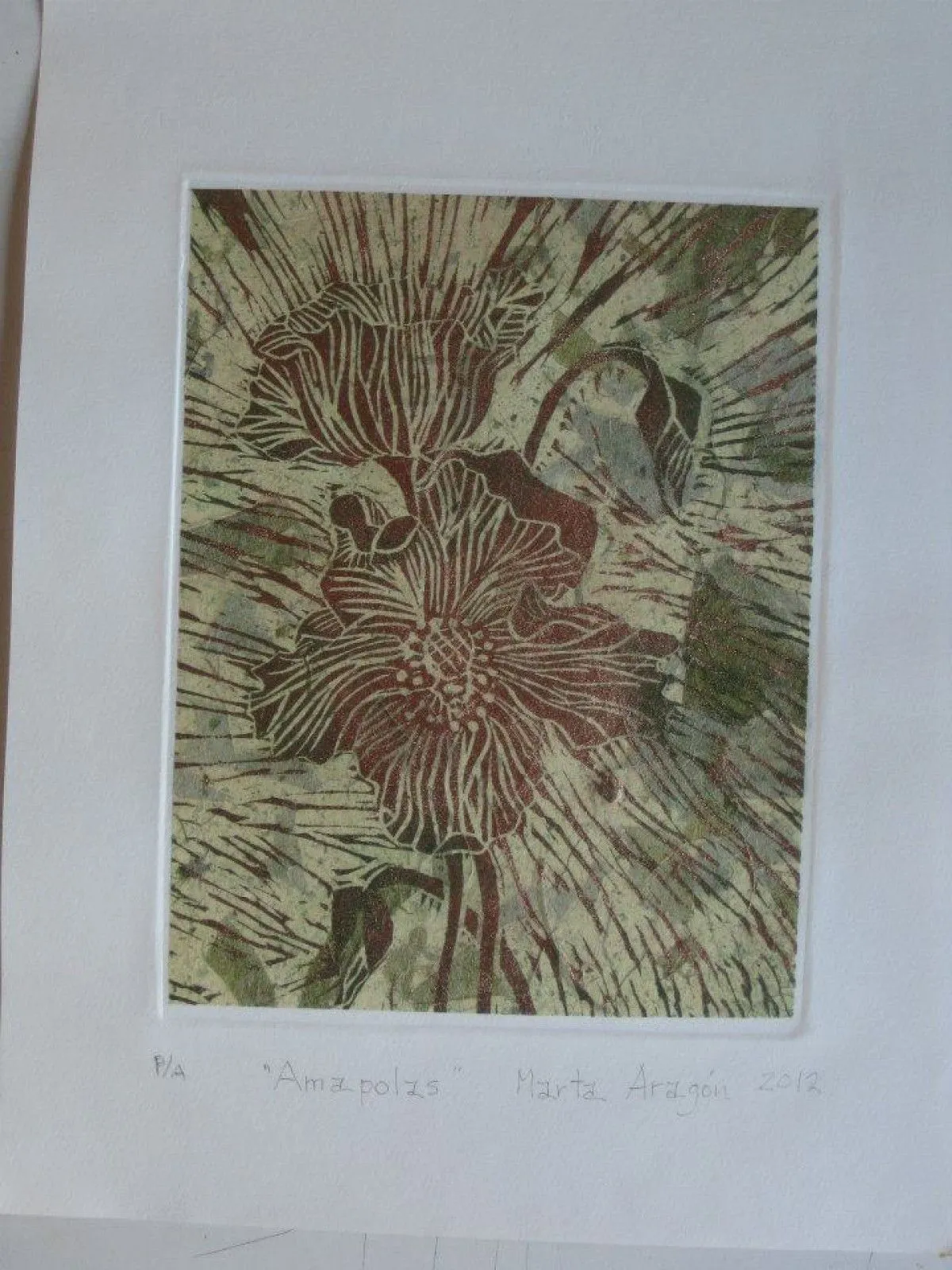 POPPY, œuvre de Marta Aragón