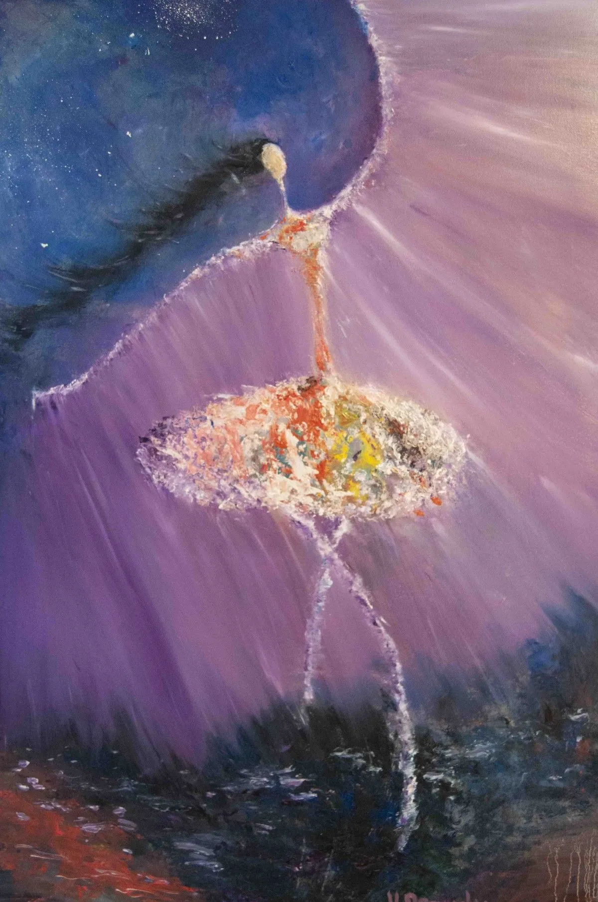 nuit, artwork by Natalia Pervushina