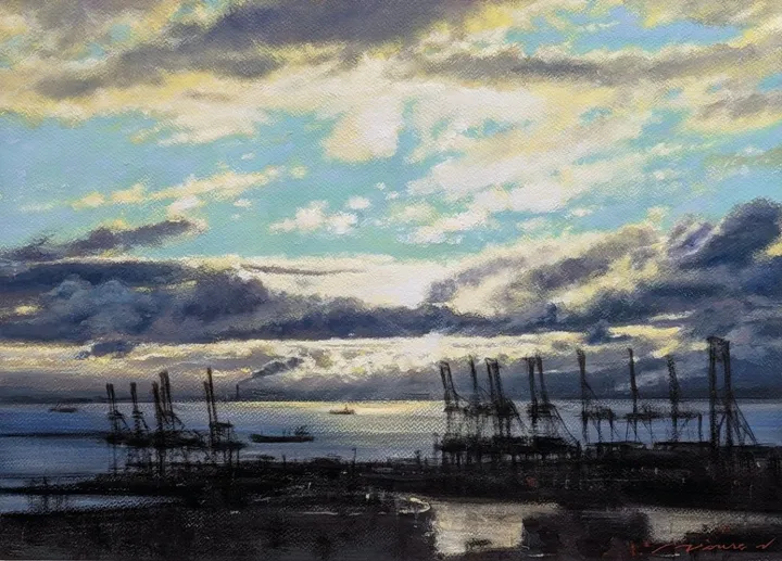 Seaport Kobe, artwork by Misure Nien