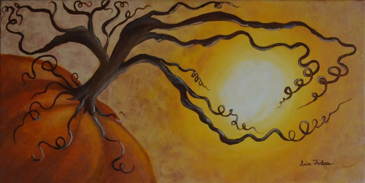 Autumn's Beginning, artwork by Iris Forbes