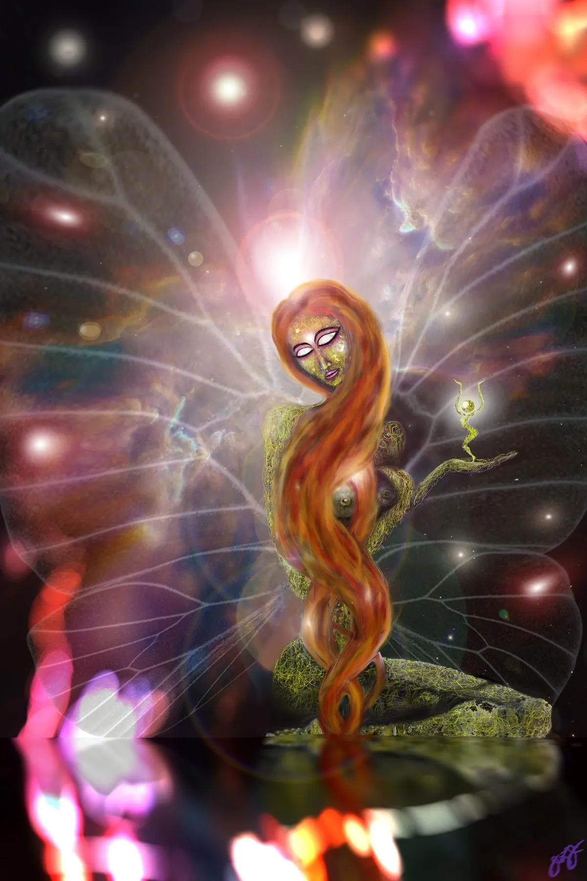 butterfly 7., artwork by Jason Lincoln Jeffers