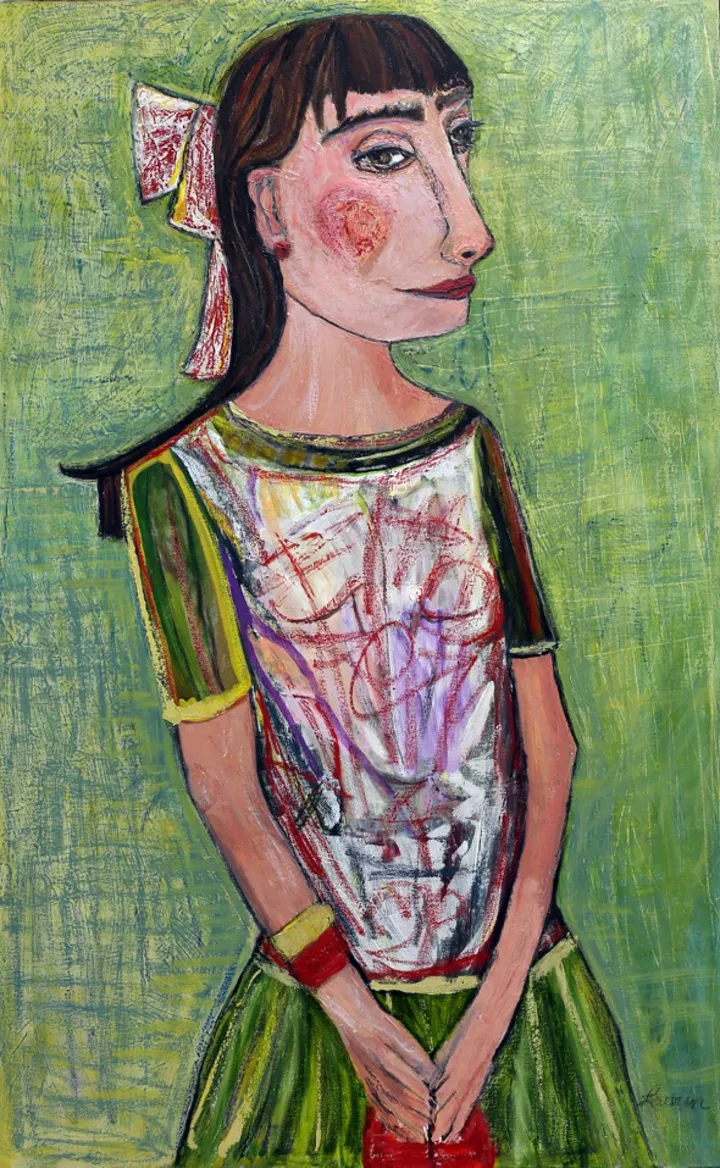 La discrète, œuvre de Nicole Laurin