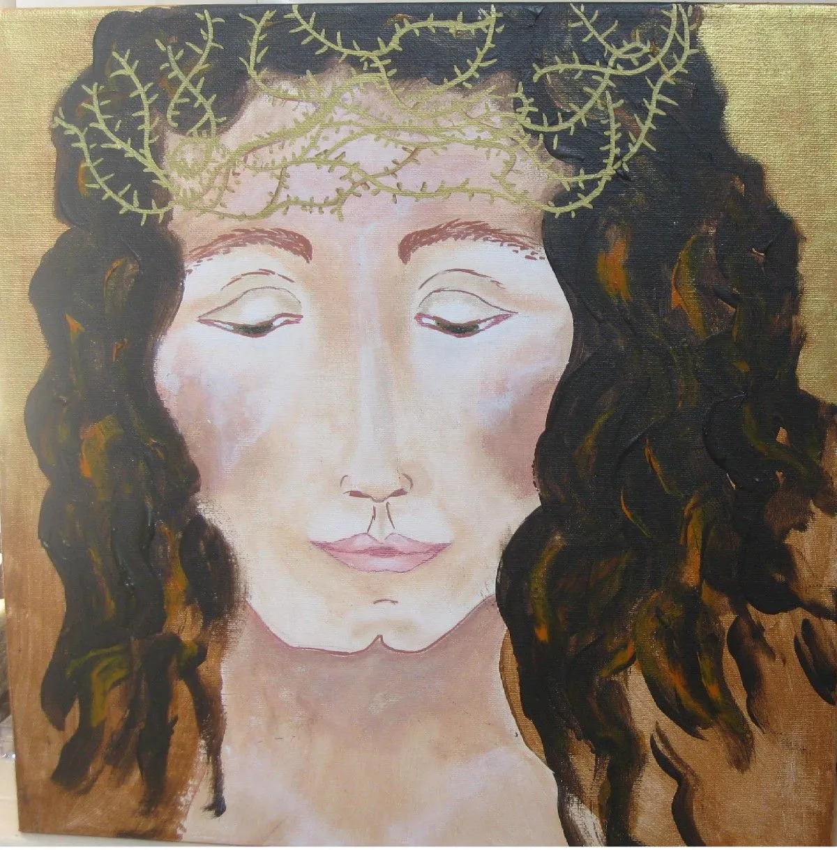 Christ, artwork by sylviane marie nardini