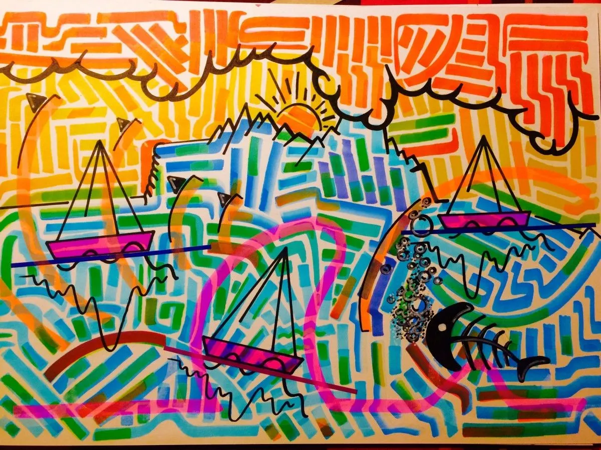 Let's go!, artwork by Simon Varoc
