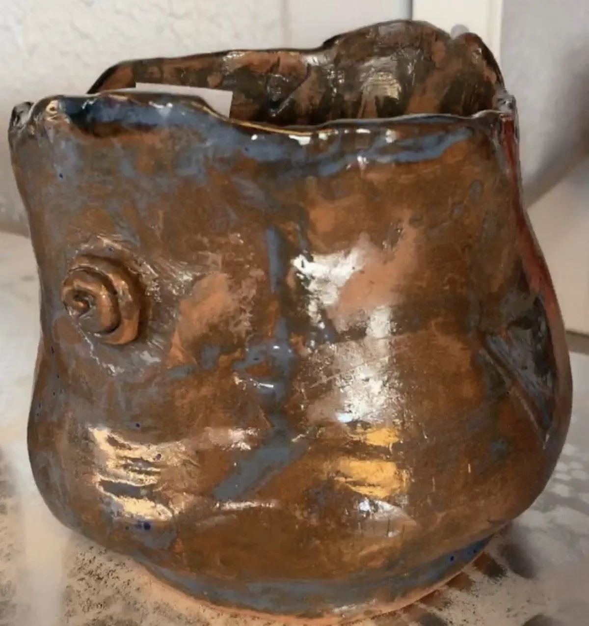 Pot terre de ciel, œuvre de Anne Cellier
