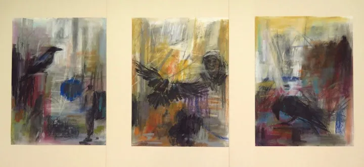 Enigma Triptych, œuvre de Ricardo Valbuena