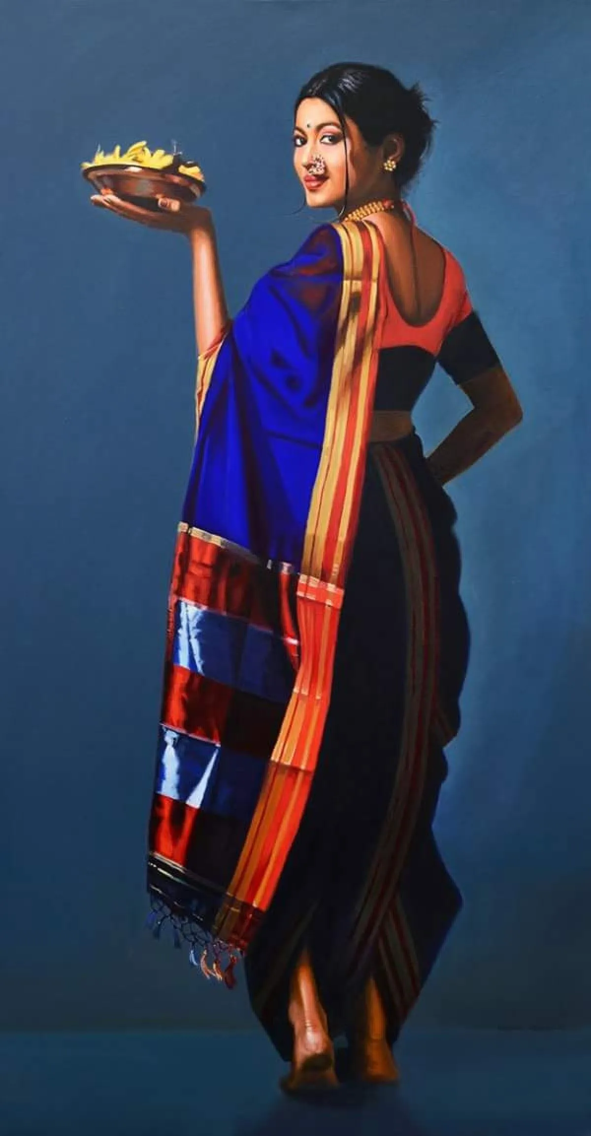 Lavanya, artwork by Vinayak Takalkar