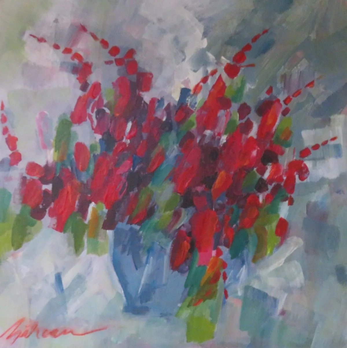 My Flowers, artwork by BARCAN DAN CRISTIAN