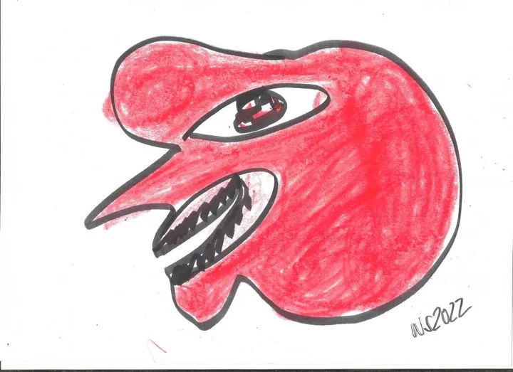 Red, œuvre de wilson SASSO