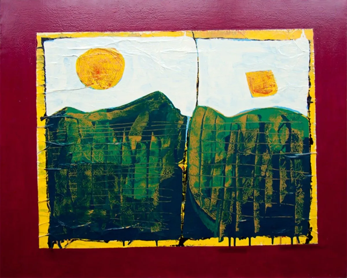 Collines, artwork by Alain HALTER
