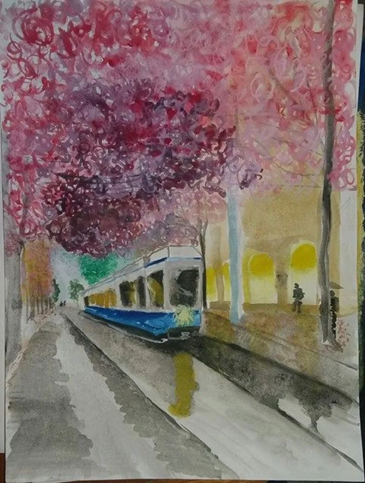solitude, œuvre de Fatima Errouaiti