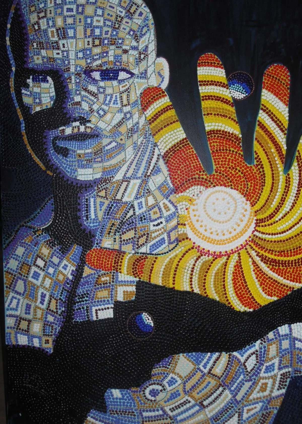 Super héros, artwork by luc Pradel